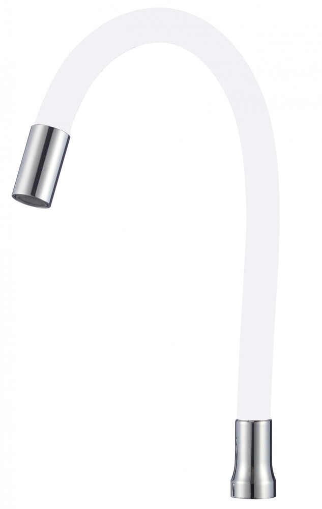 Гусак гибкий для кухни SAVOL 1/2″ белый S-CG02