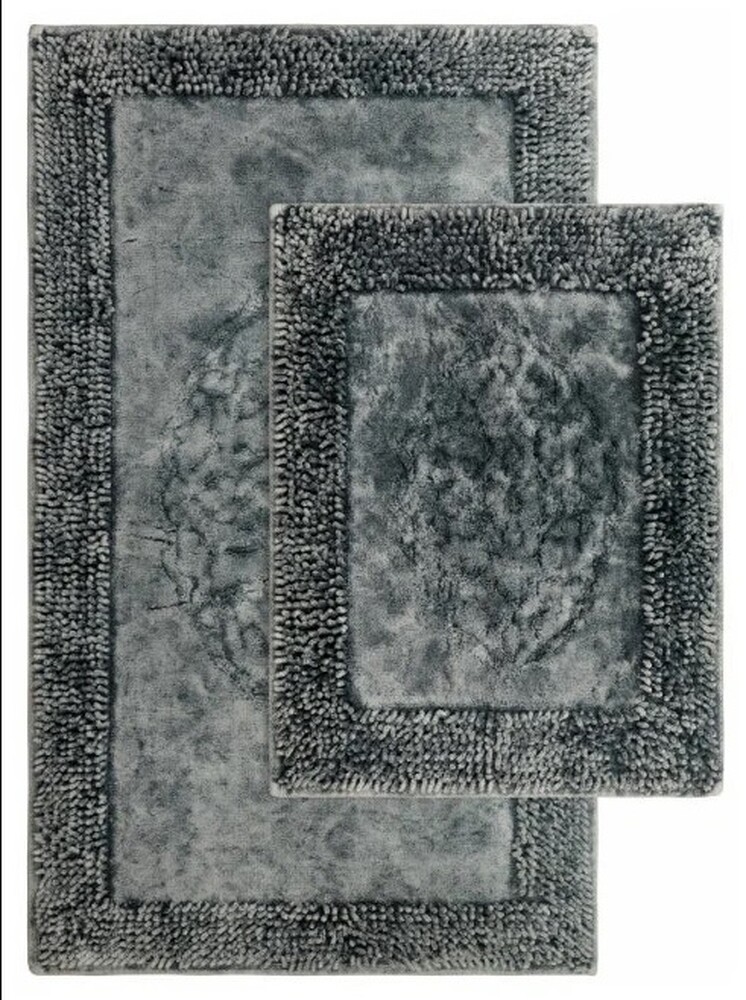 Набор ковриков для в/к "Макароны LUX" 60х100+50х60 green зелёный