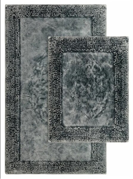 Набор ковриков для в/к "Макароны LUX" 60х100+50х60 green зелёный