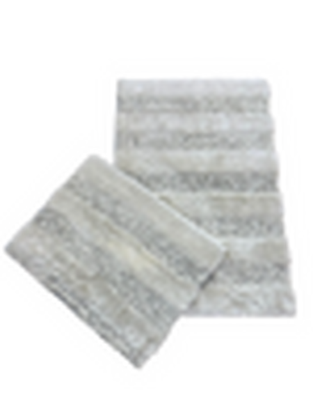 Набор ковриков для в/к "Макароны КОМБИ" 60х90+50х60 grey серый