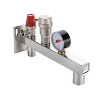 Группа безопасности из нержавеющей стали консольная VT.495.SS.03