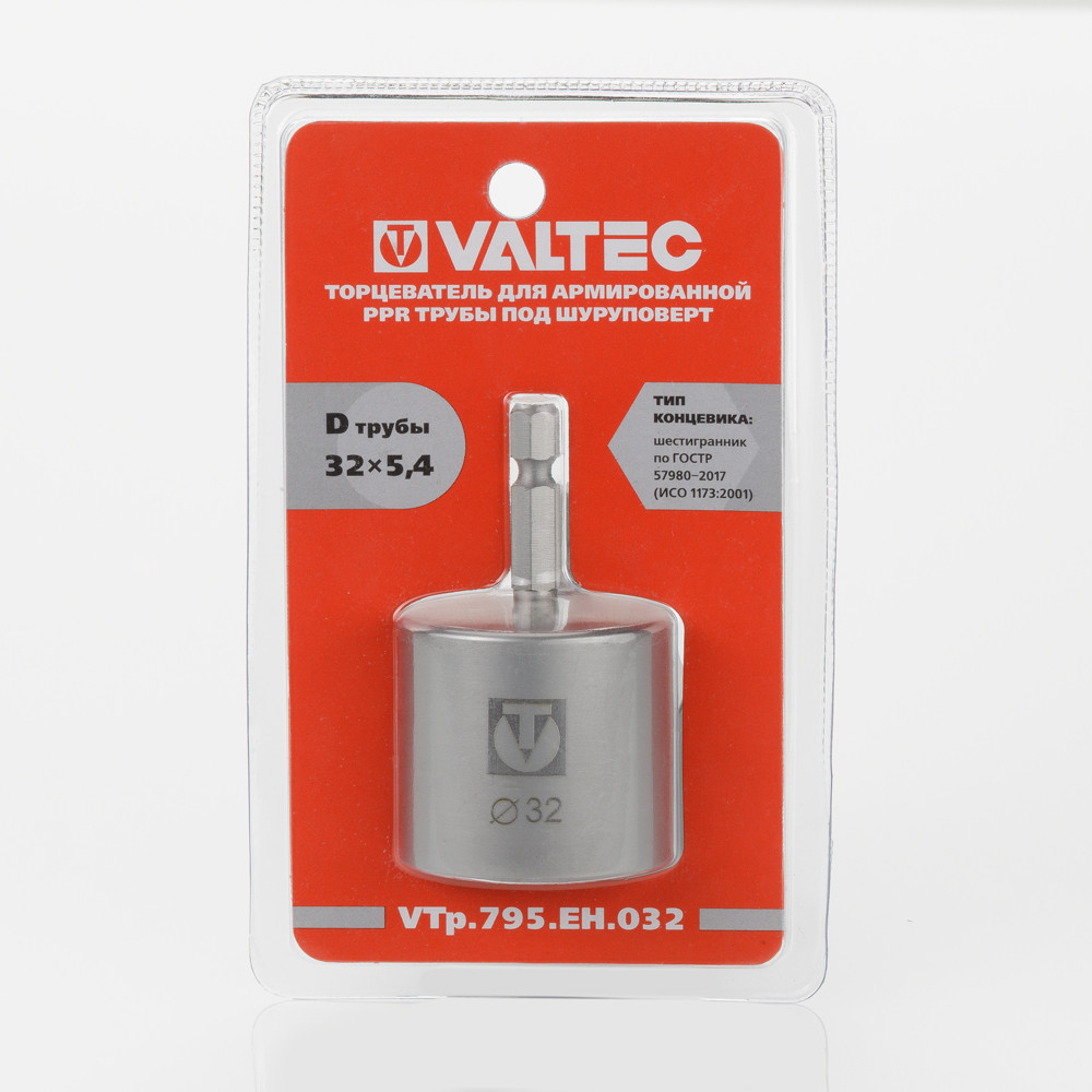 Торцеватель для армированной трубы 32 мм. под шуруповерт VTp.795.EH.032
