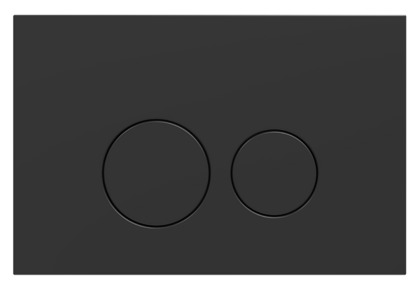 Клавиша смыва  HOLLER MBSR, черный матовый (160*240*11) нерж, антивандальная