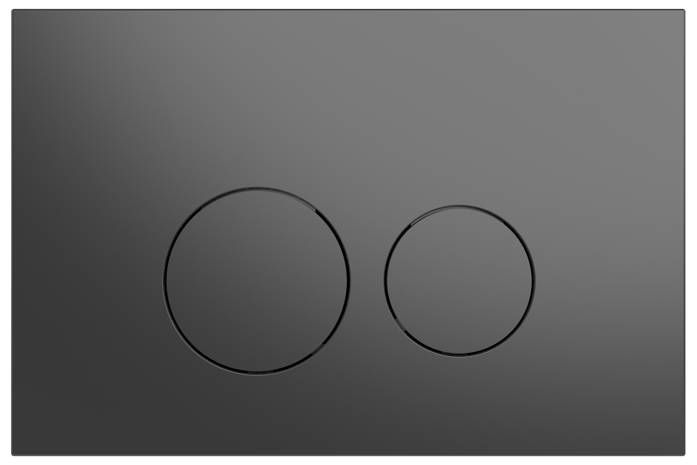 Клавиша смыва HOLLER GMSR, оружейная сталь (160*240*11) нерж, антивандальная