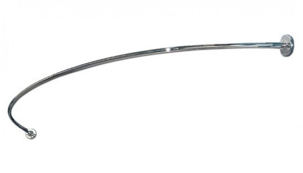 Карниз д/ванной  хром "Дуга"цельнометаллич. (0,9м х0,9м)