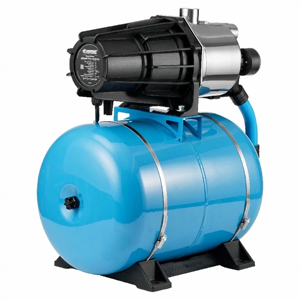 Насос-автомат ДЖИЛЕКС ДЖАМБО ПРО 60/35 Н-24 (0,62 кВт 60 л/мин, глубина всасывания 9м, выс. подъема 35м, нерж. корп.) 3113