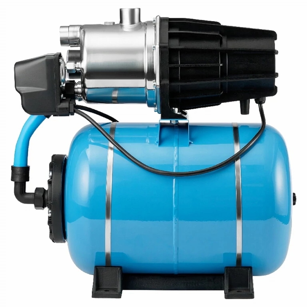 Насос-автомат ДЖИЛЕКС ДЖАМБО ПРО 60/35 Н-24 (0,62 кВт 60 л/мин, глубина всасывания 9м, выс. подъема 35м, нерж. корп.) 3113