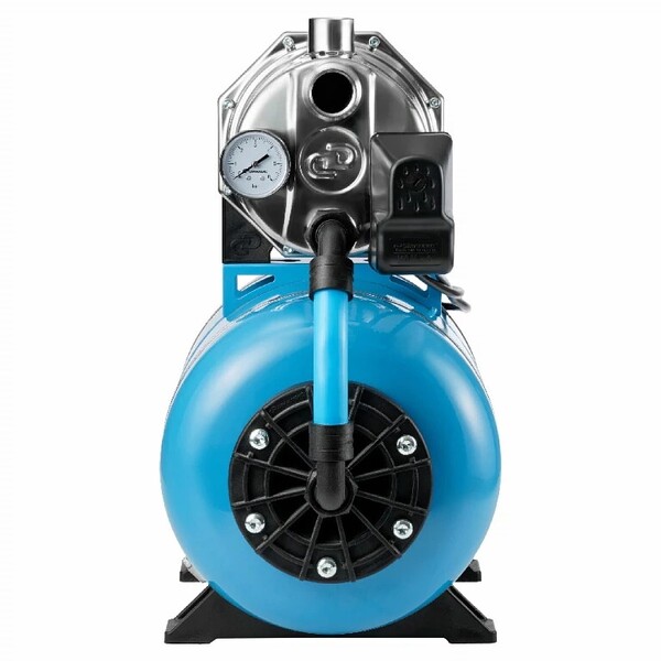 Насос-автомат ДЖАМБО ПРО 70/50 Н-24 (нерж, г/аккум. 24л.(мощн.1,1 кВт, производ.4200 л/ч, напор 50м) 3114