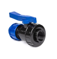 Кран шаровый 1/2 х 20 г/ц ПЭ  LAMMIN