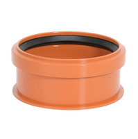 160 заглушка наруж. на гладкий конец трубы