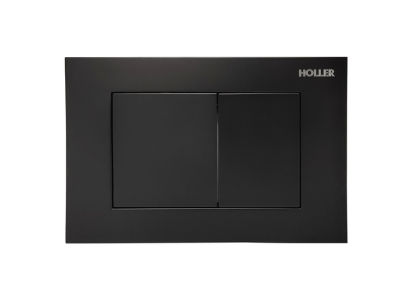 Инсталляция HOLLER MQ100 (комплект 3 в 1) + Унитаз подвесной безободковый HOLLER SHELL TORNADO (3.0),белый  + Клавиша смыва HOLLER MBE, черный матовый