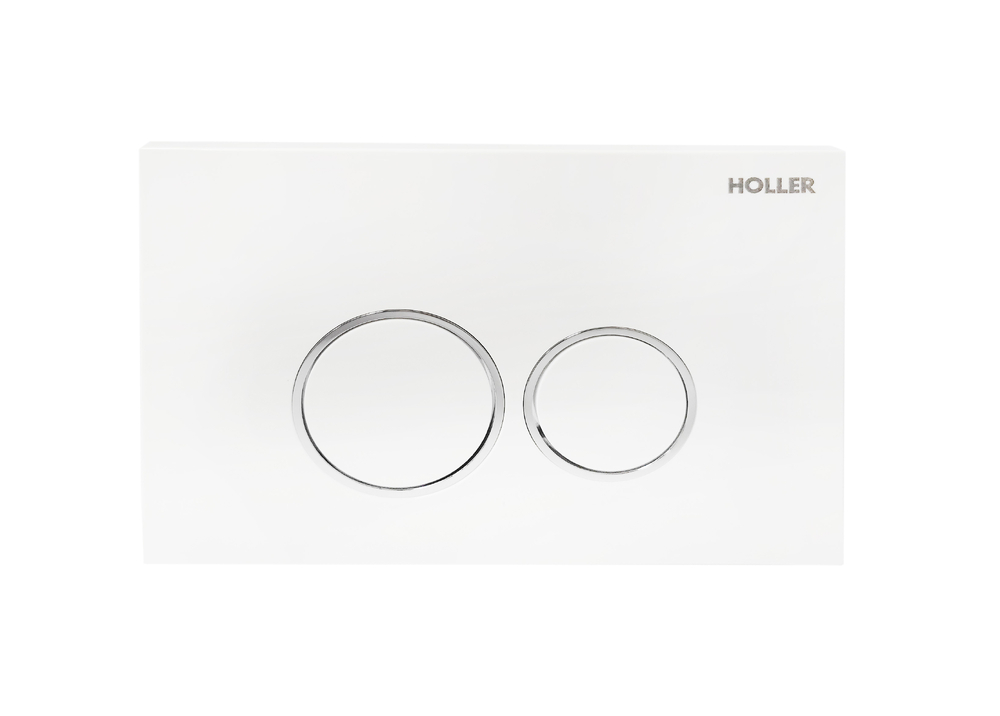 Инсталляция HOLLER MQ100 (комплект 3 в 1) + Унитаз подвесной безободковый HOLLER BLOCK_T , белый + Клавиша смыва HOLLER MWRC, белый