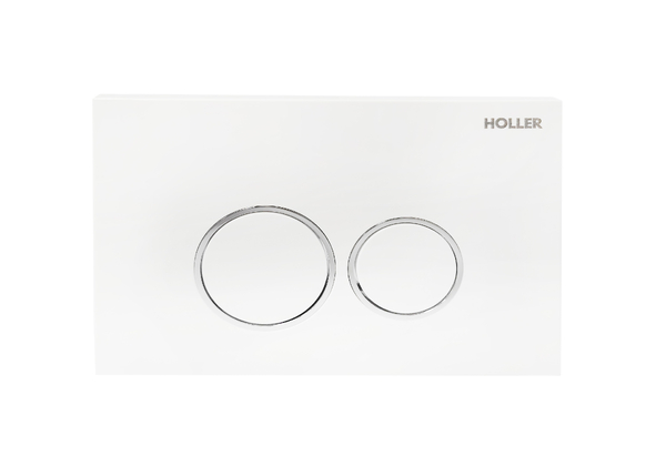 Инсталляция HOLLER MQ100 (комплект 3 в 1) + Унитаз подвесной безободковый HOLLER BLOCK_T , белый + Клавиша смыва HOLLER MWRC, белый