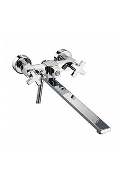 2584 Смеситель Ванна LEDEME дл излив дивертор в корпусе 1/2 м/к