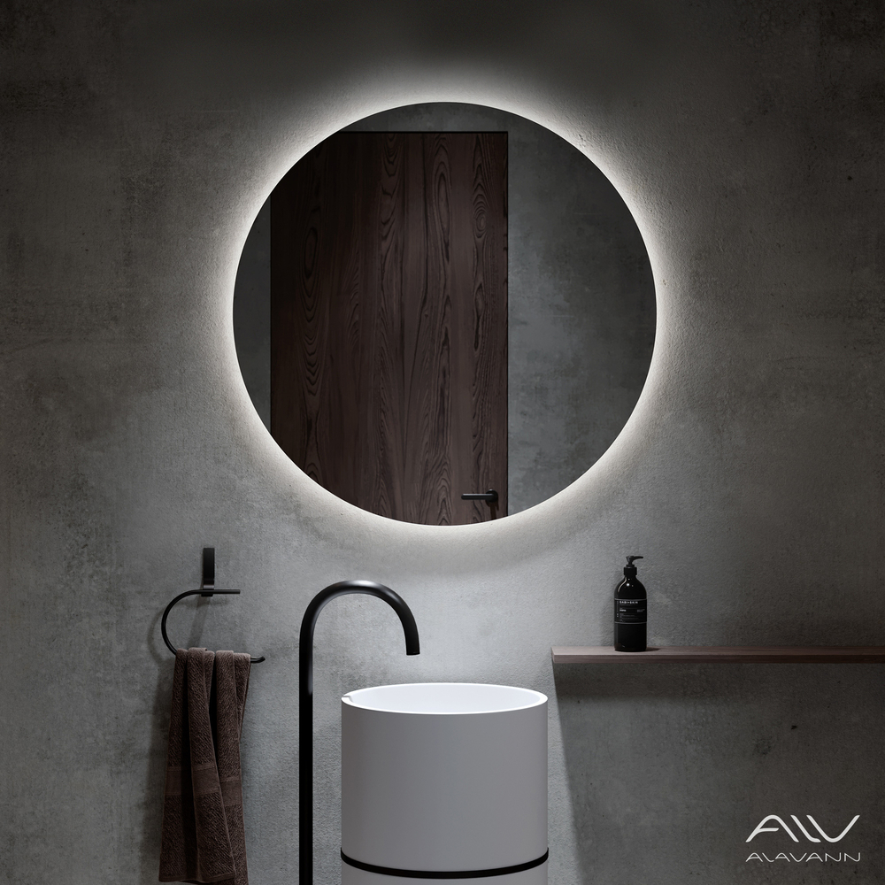 Зеркало Rondo 90 (антизапотеватель)