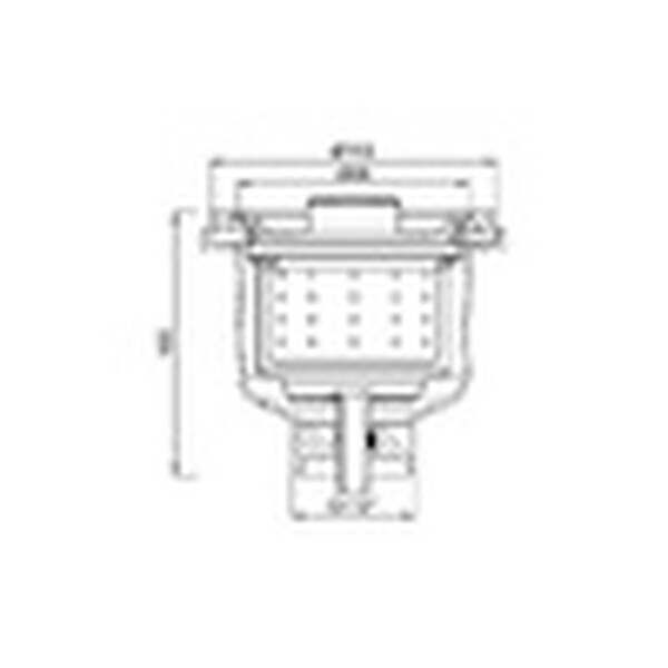 Д-11021 Выпуск для кухни NORDFORM ОРИО 3 1/2 с корзиной для мусора, выход 1 1/2