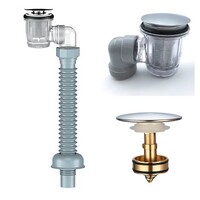 Д-6331Т Сифон для раковины с выпуском клик-клак NORDFORM ОРИО (универсальный)