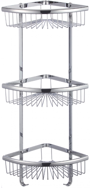 S-005854-3 Полка решетка угл. 3 яруса SAVOL