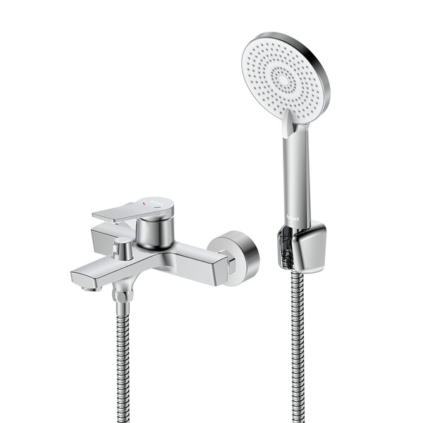 Смеситель одноручный для ванны с коротким изливом, хром, ROSSINKA RS20-31 НОВИНКА!!! 