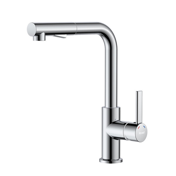 Смеситель одноручный для кухни с вытяжным изливом, хром ROSSINKA Z35-38 НОВИНКА!!!