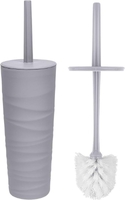 Ерш на подставке комплект WC Keeplex Wave серый топаз KL330210025