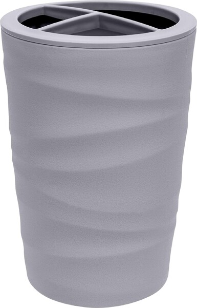 Стакан для зубных щеток Keeplex Wave серый топаз KL330510025