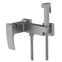 G2007-9 Гигиенический душ GAPPO со смесителем d-35 (оруж сталь)