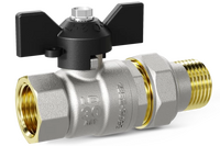 Кран вода LD Pride 1 1/4" г/ш баб американка LD 47.141.1.32.M02