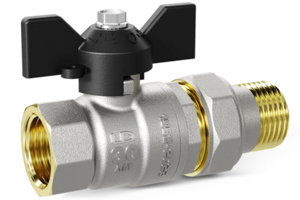 Кран вода LD Pride 1 1/4" г/ш баб американка LD 47.141.1.32.M02