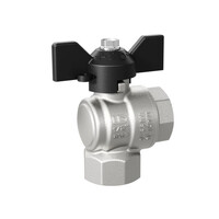 Кран вода LD Pride 1" г/г баб УГЛОВОЙ LD 47.200.25