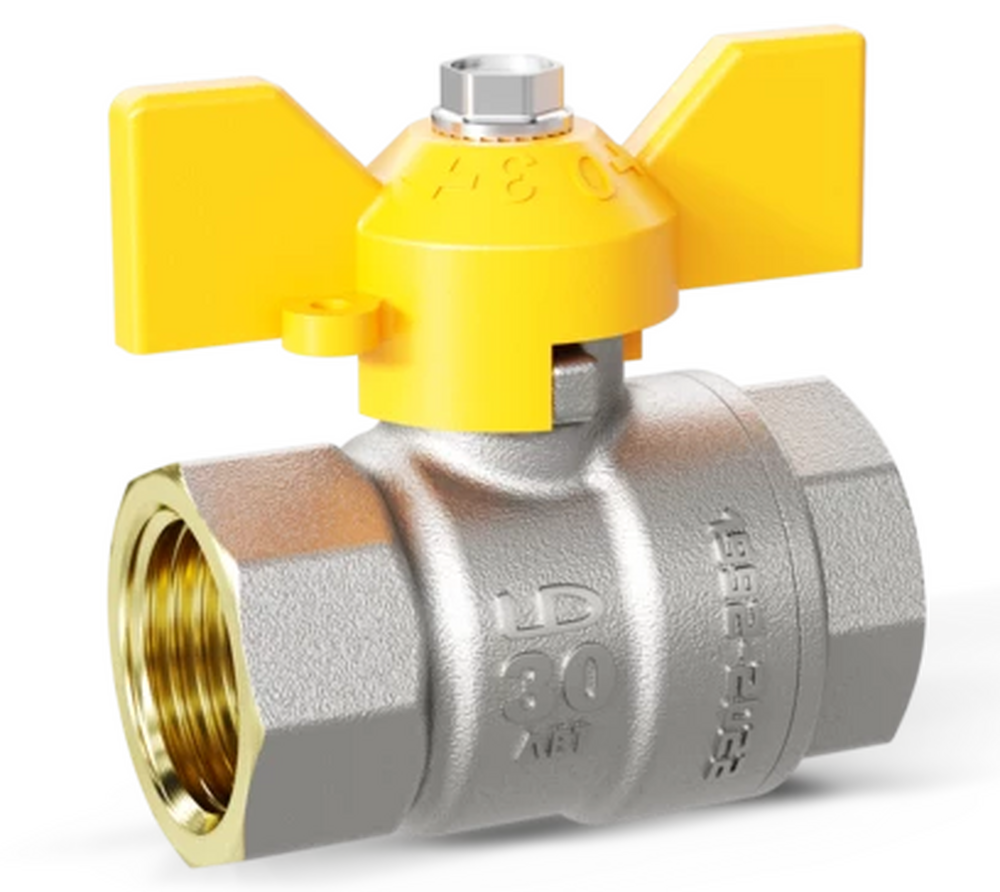 Кран ГАЗ LD Pride 1/2" г/г баб LD 47.350.15