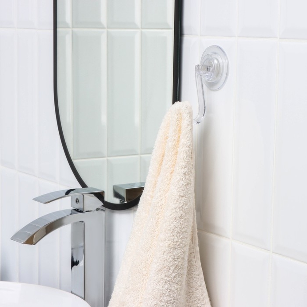 Крючок самоклеящийся "Elemental" 11х6,5х6,5 см, цвет прозрачный 10130826