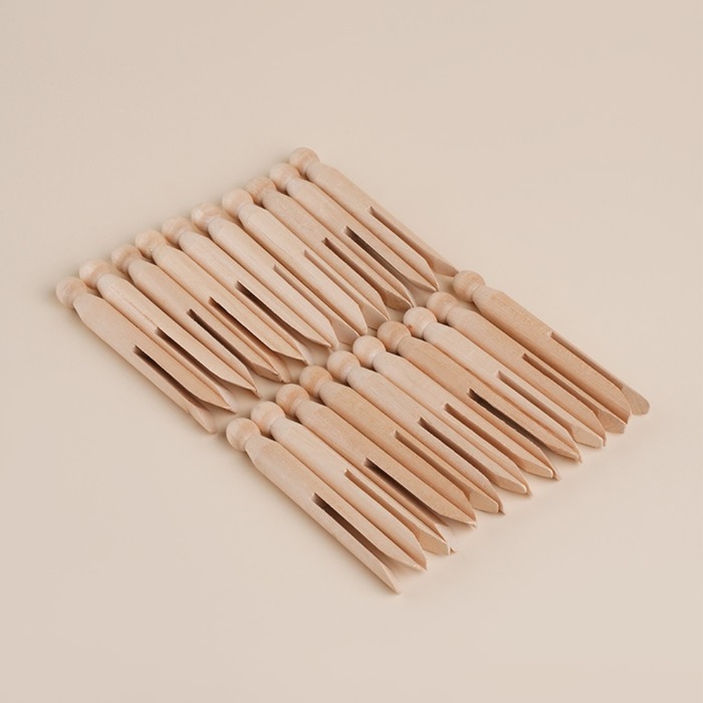 Набор прищепок 20 штук бамбук Sima-land Home, 11х1,4 см   9873489