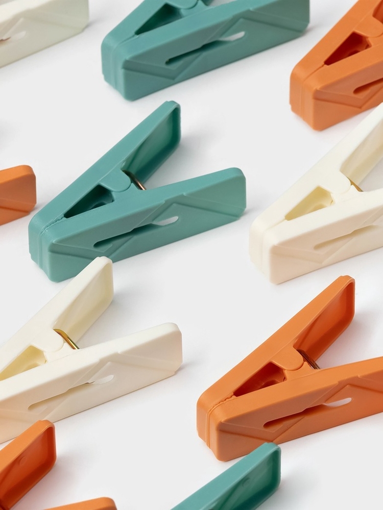 Набор прищепок бельевых 20 шт, бельевая веревка   10629921