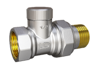 Клапан LD Pride настроечный, для радиатора, прямой 3/4" LD 59.142.1.20