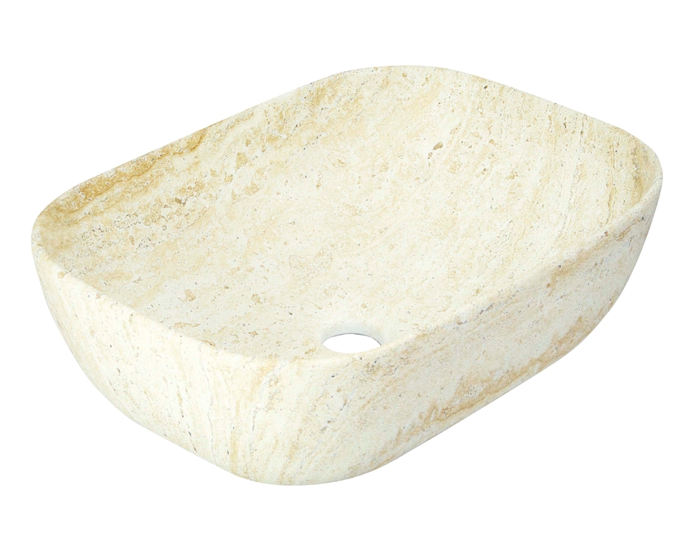 Раковина накладная HOLLER K-6513-SZ4 (450*320*135мм), светлый бетон