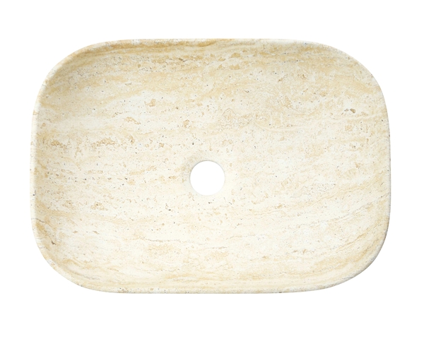Раковина накладная HOLLER K-6513-SZ4 (450*320*135мм), светлый бетон