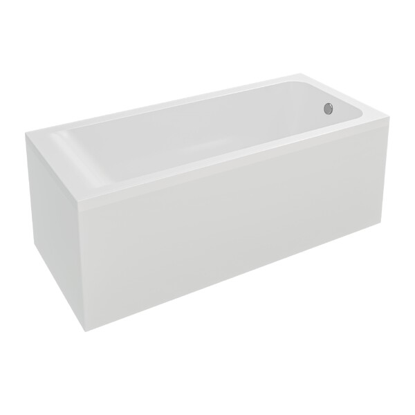 Ванна акрил BAS "ТИТАН-PRO" 170х70 BAS PROfessional 100% литьевой акрил в компл. с каркасом (без фолдона) БЕЗ АВТОСЛИВА