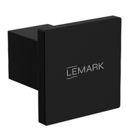 LMA-8111S-BL Крючок для полотенец VALDAY, сталь, матовый черный LEMARK