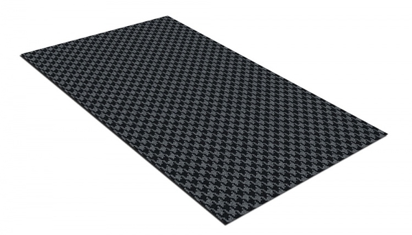 Коврик влаговпитывающий SHAHINTEX Гусиная лапка ТЭМ 67х120 графит 01 S