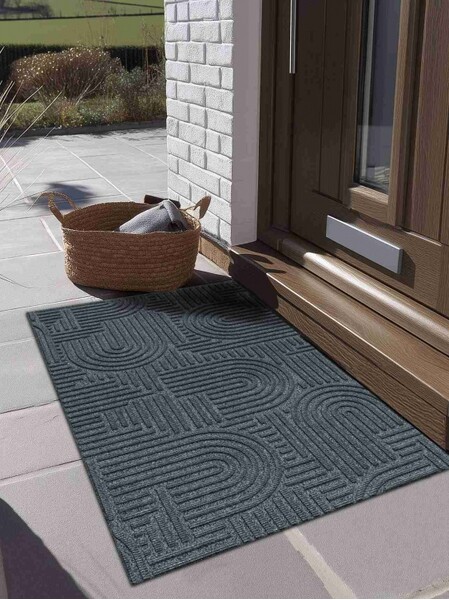 Коврик icarpet ЛАБИРИНТ с тиснением 50х100 серый 01 S