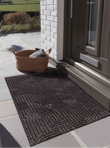 Коврик icarpet ЛАБИРИНТ с тиснением 67х120 мокко 02 S