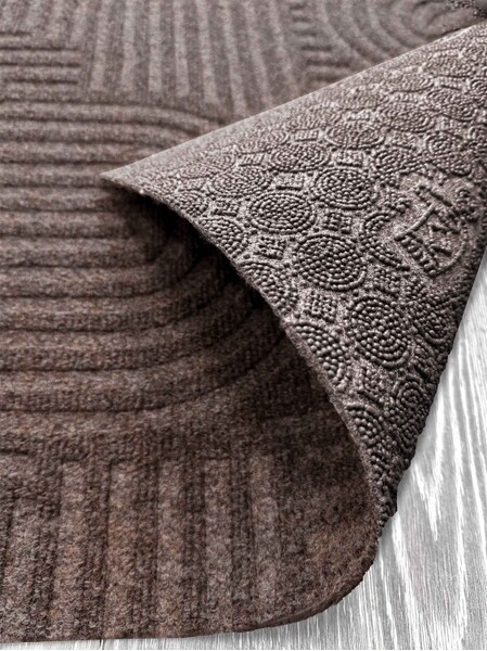 Коврик icarpet ЛАБИРИНТ с тиснением 67х120 мокко 02 S