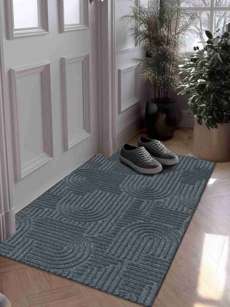 Коврик icarpet ЛАБИРИНТ с тиснением 67х120 серый 01 S