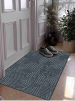 Коврик icarpet ЛАБИРИНТ с тиснением 67х120 серый 01 S