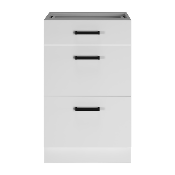 Стол разделочный Белый, 3 ящика МПН-500-3Я (500х806х467) без столешницы 3906