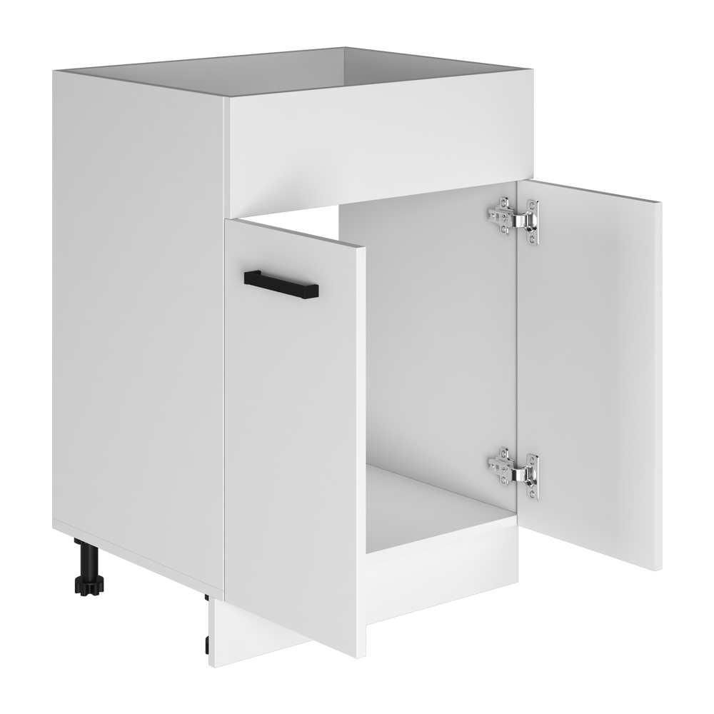 Стол под мойку Белый МПМ-600 (600х806х474) без столешницы 3912