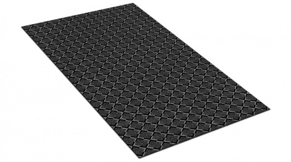 Коврик влаговпитывающий icarpet Каре ТЭМ 50х80 графит 01 