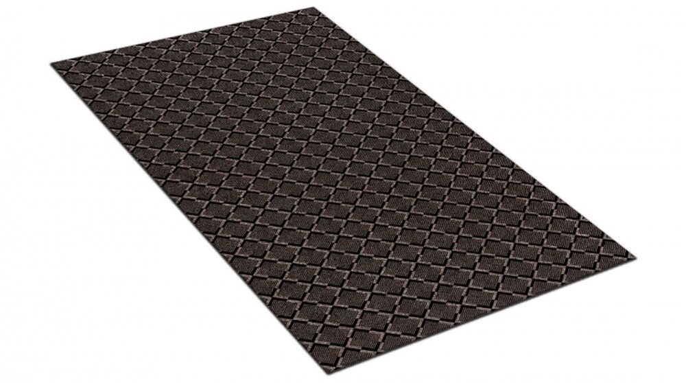 Коврик влаговпитывающий icarpet Каре ТЭМ 50х100 мокко 02 S