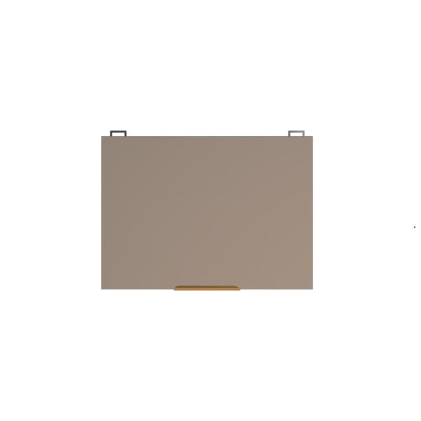 Шкаф навесной горизонтальный Глиняный Серый МПГ-500 (500х352х299) 5259